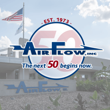 Air Flow 50th Anniversary logo
