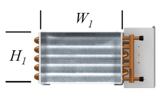 Coil face area illustration