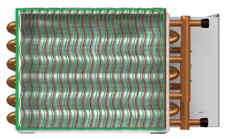 Fins per inch illustration