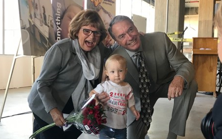 Gerry and Barb Price with little boy named Jaxon
