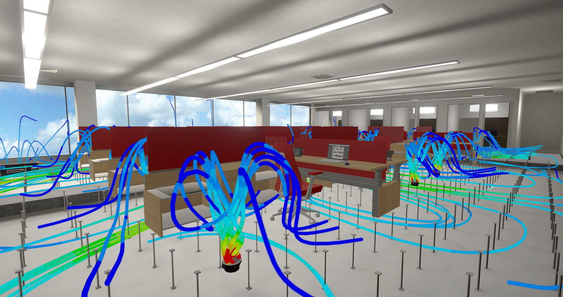 Using Computational Fluid Dynamics To Optimize HVAC Design