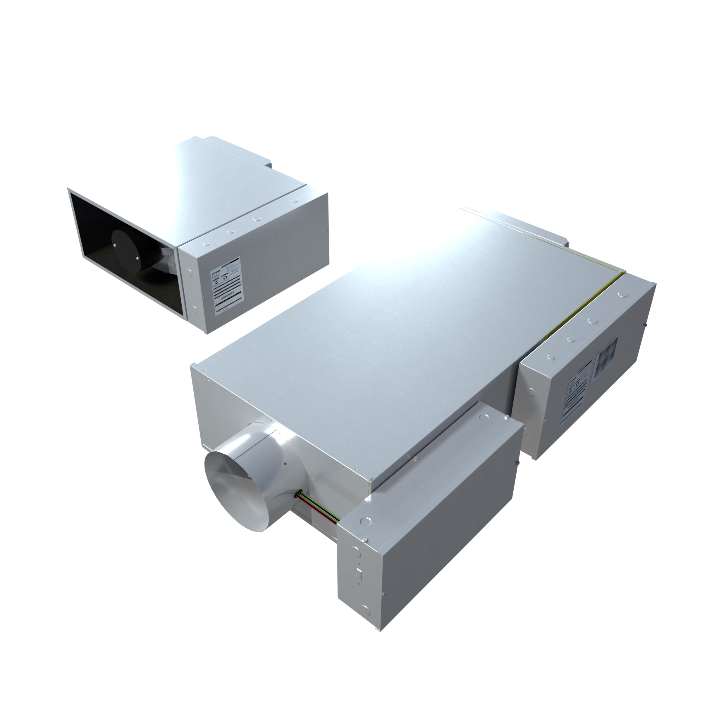 Underfloor Fan-Powered Booster and Terminal Unit