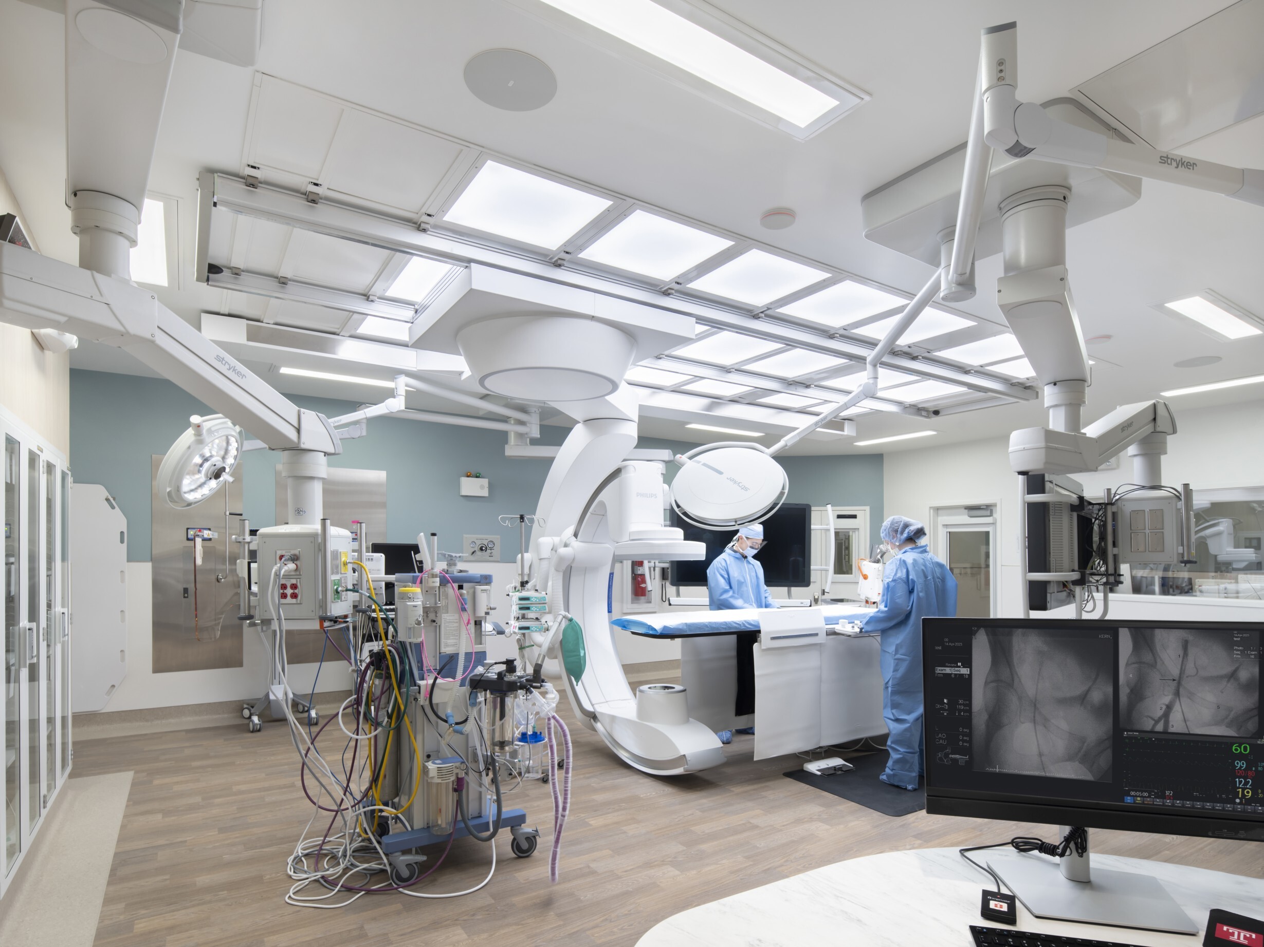 A hybrid OR at Temple Women and Families Hospital in Philadelphia, PA