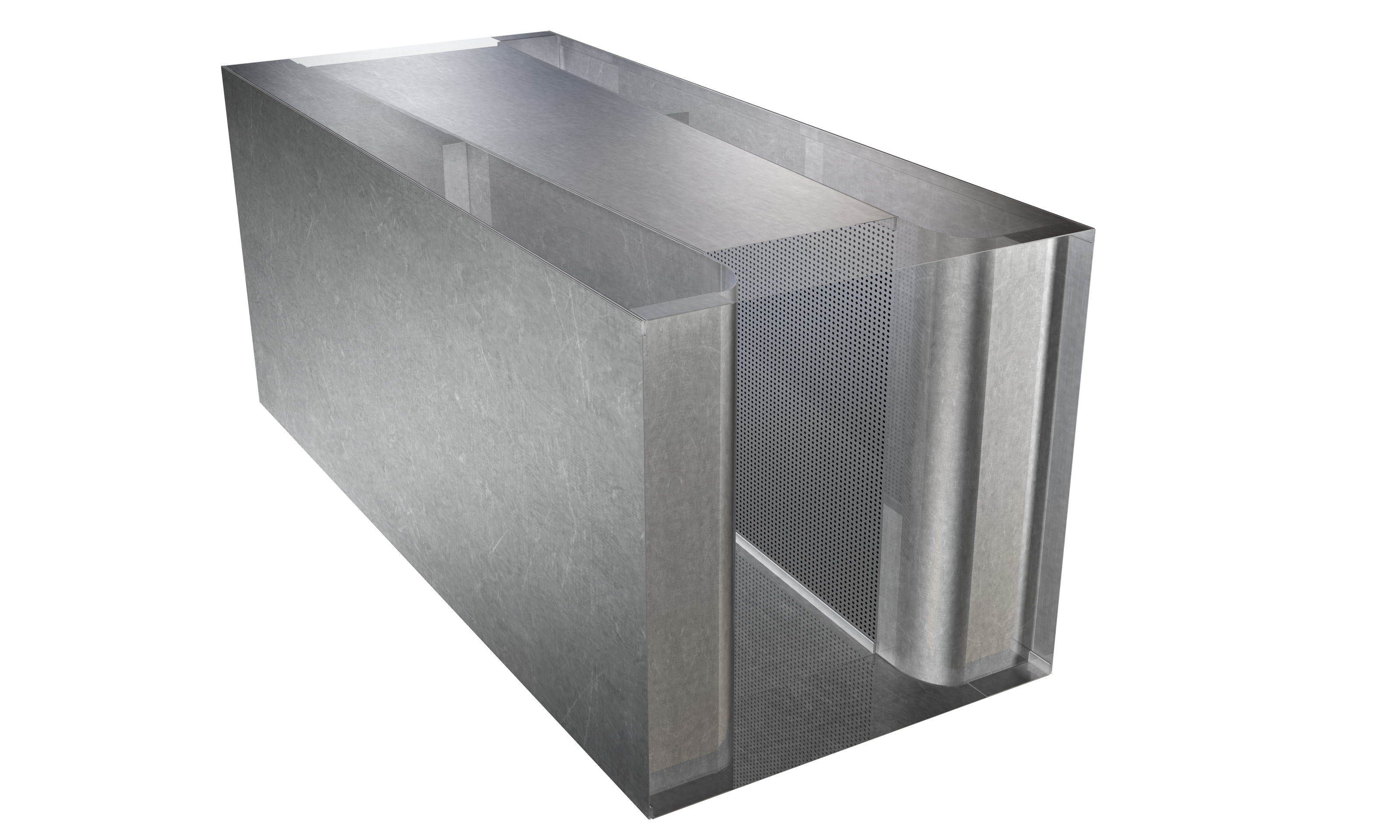 Price rectangular silencer